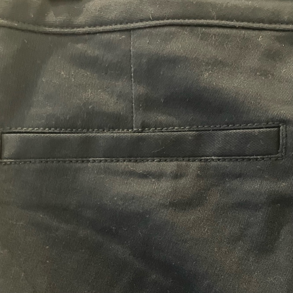 NWT Old Navy High-Rise Navy Blue Flare Pants Adjustable waist (10) - Picture 6 of 8